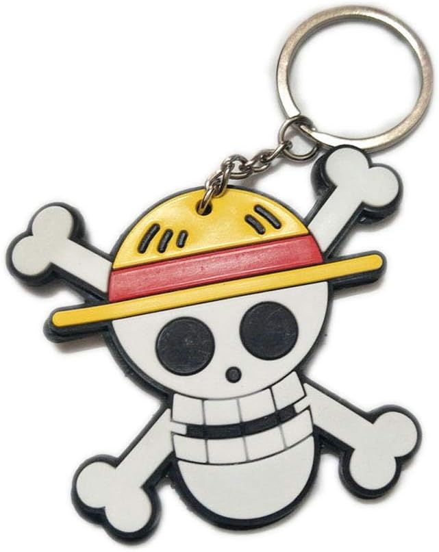 DOFE One Piece Keychain,PVC Keychains,keychains for kids,keychains for backpack.