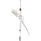 Glossier Boy Brow Arch 2-in-1 Eyebrow Pencil, Precision Edge, Auburn | Shapes, Defines &amp; Fills, Hair-Like Strokes, Water, Sweat, Humidity, Smudge &amp; Transfer Resistant, 12-Hour Longwear