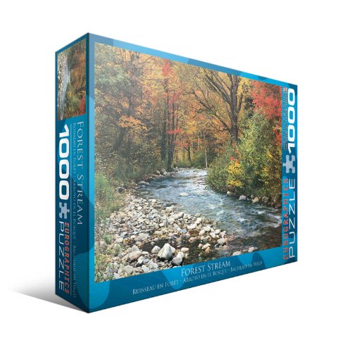 Eurographics Forest Stream 1000-Piece Puzzle