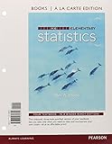 Elementary Statistics, Books a la carte Plus NEW MyStatLab with Pearson eText -- Access Card Package (9th Edition)