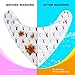 Baby Bandana Drool Bibs for Drooling and Teething, 100% Organic Cotton and Fleece Unisex super absorbent Organic Cotton, Cute Baby Gift for Boys & Girls, Toddler Baby Shower gift (9 Pack)