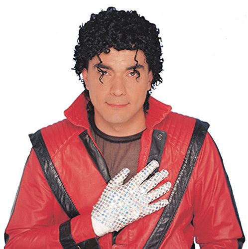 michael jackson wig and hat