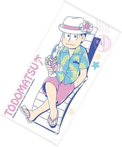 Amazon 一番くじ おそ松さん 夏だ 海だ バカンスだじょ F賞 トド松 ビーチタオル アニメ 萌えグッズ 通販