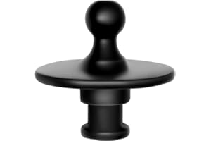 Chaoos Gooseneck Ball Adapter, Fifth Wheel Kingpin to 2-5/16 Inch Gooseneck Ball Adapter, Corrosion-Resistant Gooseneck Plate Hitch Ball 30,000 lbs Load Capacity, for Tractor Or Trailer Fifth Wheel