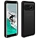 Feagar Waterproof Note 8 Case | Touchable Heavy Duty Protection Cellphone Cover | Underwater Full Body Shock-Proof Dirt-Proof Soft Cases for Galaxy Note 8 (6.3'') Black