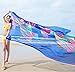 TopSeller Sexy Womens Chiffon Bikini Summer Beach Swimwear Sarong Wrap Cover Dress Scarf Pareo (Blue)