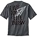 Legendary Whitetails Men's Live at Full Draw Short Sleeve T-Shirt Charcoal Heather Large