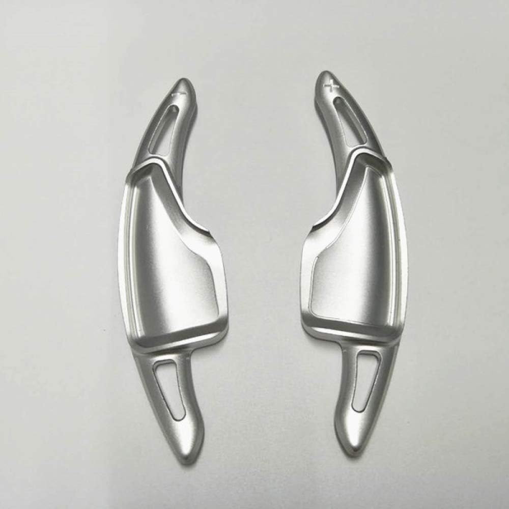YXSMBP Car Accessory Sticker Aluminum Alloy Steering Wheel Shift Paddle Shifter Extension ，For Chevrolet Corvette C7
