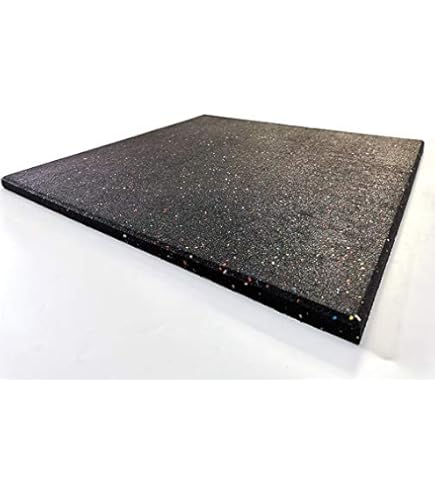 Iso Pads PATIKIL Rubber Anti-Vibration Pads, 4 Pcs Self Adhesive Vibration Isolation Mats 1.97"x1.97"x1" For HVAC Air Conditioner Air Compressor Washer Dryer Black Paver Pads