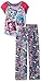Monster High Big Girls' 2 Pieces Poly Pajamas Set, Pink, Large(10/12)