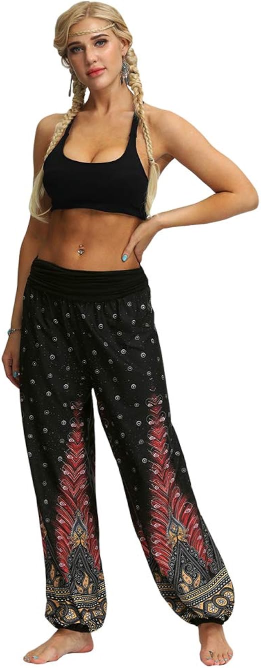 women's harem yoga pants uk