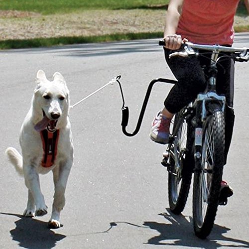 DRULINE Führhalter Abstandhalter Expander Fahrradhalter Fahrradleine Hund Biker Set – Bild 7