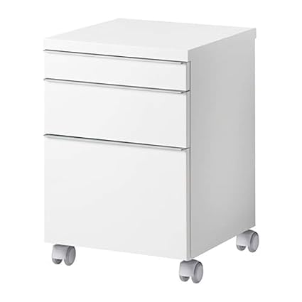 Ikea Besta Burs Drawer Unit On Casters High Gloss White 402 840 30