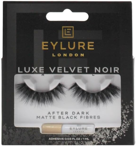 Eylure Luxe Velvet Noir Afterdark Wispy Layered Faux Mink False Lashes