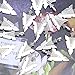 Monrocco 100 Pack Silver Indian Arrowhead Dagger Charms Pendant Jewelry Findings for Bracelets Jewelry Making