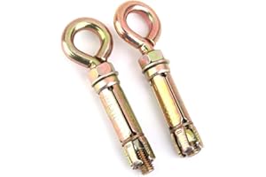 2pcs 16mm Expansion Bolts Closed Eyebolt Wall CONCRETE BRICK