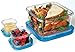 OXO Good Grips 6-2/7-Cup Lock Top Lunch Set, Blue