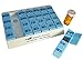 e-Pill 4 Alarm MedCenter Talk with 7 Day x 4 Compartments per Day Weekly Pill Organizer - Large