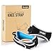 Patella Knee Strap, Tomight [2 Pack] Reflective Knee Band with Compression Pad for Pain Relief Support for Hiking, Soccer, Basketball, Running, Jumpers Knee, Tennis, Tendonitis, Volleyball & Squats