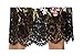 Tuliplazza Women's Floral Cocktail Party Prom Midi Embroidered Lace Dress