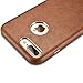 iPhone 7 Plus Case by CIVPOWER [Vintage Classic Series] Premium PU Leather Case Protective Back Cover with [Ultra Slim] for Apple iPhone 7 Plus (Brown)
