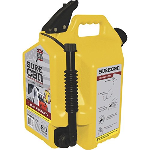 SureCan 5-Gallon Diesel Can - Model Number SUR50D1