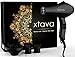 Xtava Verona Infrared Professional Hair Dryer with Diffuser - Salon Blow Dryer Kit with Diffuser for Curly Hair and 2 Nozzle Attachments for Best Styling Results - 1200 Watt Quiet Turbo