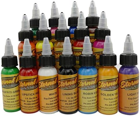 Tattoo Ink Professional Positive Tattoo Ink Set Pigment Kit (16 colors)