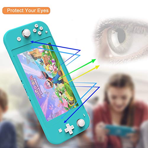 Carrying Case for Nintendo Switch Lite,COCASES Portable Hard Shell with 10 Game Cartridges Protective Travel Case Pouch for Nintendo Switch Lite Console & Accessories, Black