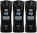 Axe Shower Gel, Anarchy, 16 Fluid Ounce (Pack of 3)