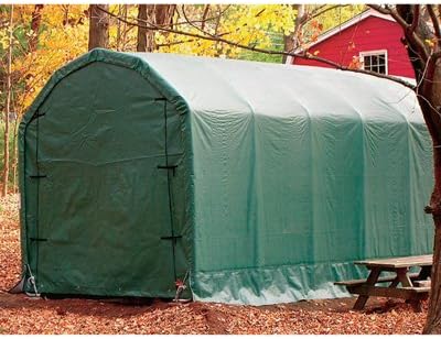 Rhino Shelter Instant Barn - 28Ft.L x 12Ft.W x 12Ft.H, Snow Rated, Model# BS-28
