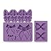 Fondant Bow Mold, Beasea 3pcs Large Bow Silicone Mold Candy Sugar Craft Fondant DIY Gumpaste Cake Decoration Cupcake Decorating Toppers Clay Purple