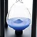 Bellaware 60 Minutes Hourglass, Wood Sand Timer, Blue