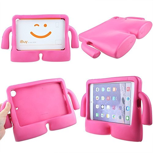 Y&M(TM) iPad 2/3/4 Case kids,Drop-proof Shockproof iPad Cover Case with Kickstand Kids Safety Protective Tablets PC Shell MID Case for ipad 2/3/4(Rose) - Thumbnail 7