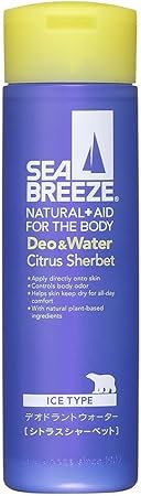 Amazon シーブリーズ デオ ウォーター アイスタイプ シトラスシャーベットの香り 160ml Seabreeze シーブリーズ ボディローション ミルク 通販
