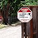 Video Surveillance Sign, Surveillance Sign, 12x12 Inches, Rust Free .040 Aluminum, Fade Resistant, Made in USA
