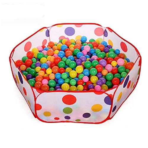 Seaskyer 100pcs 7cm Colorful Soft Plastic Ocean Ball Baby Kid Fun Swim Pit Toy