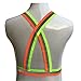 zojo Reflective Vest | Lightweight, Adjustable & Elastic | Safety & High Visibility for Running, Jogging, Walking,Cycling | Fits Outdoor Clothing (Pack of 10, Mixture Neon Orange & Yellow)