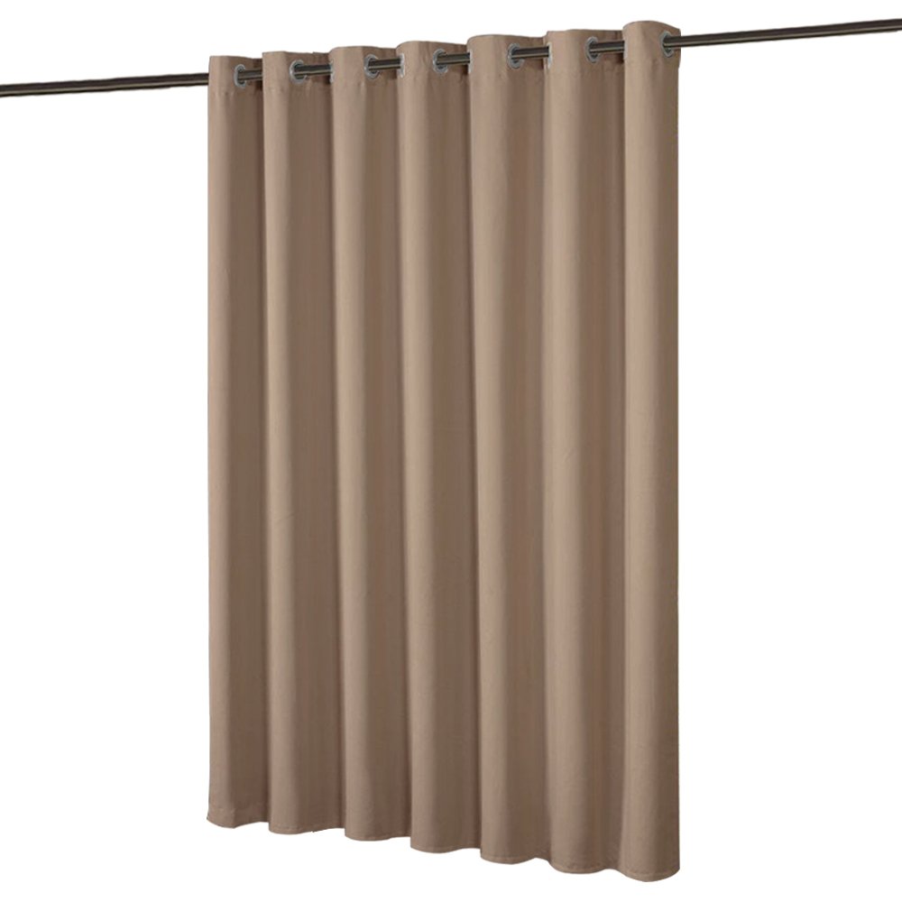 1 Piece Vertical Blind Thermal Insulated Room Divider Screen Partition Extra Wide Drapes for