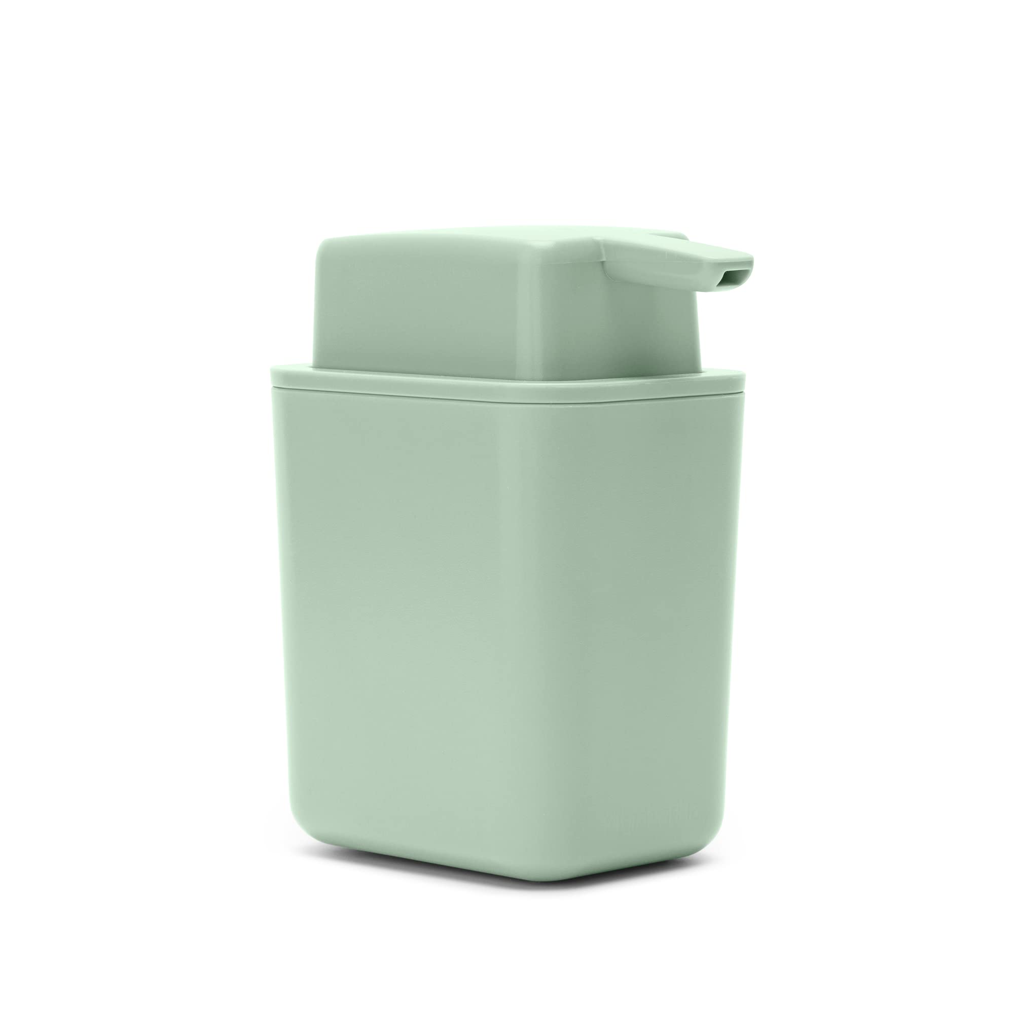 Brabantia - Sinkside Soap Dispenser - Non-Dripping Pump - Non-Slip & Non-Scratch - Large Refill-Opening - Corrosion Resistant - Dishwasher Safe - Kitchen Accessory - Jade Green - 200 ml