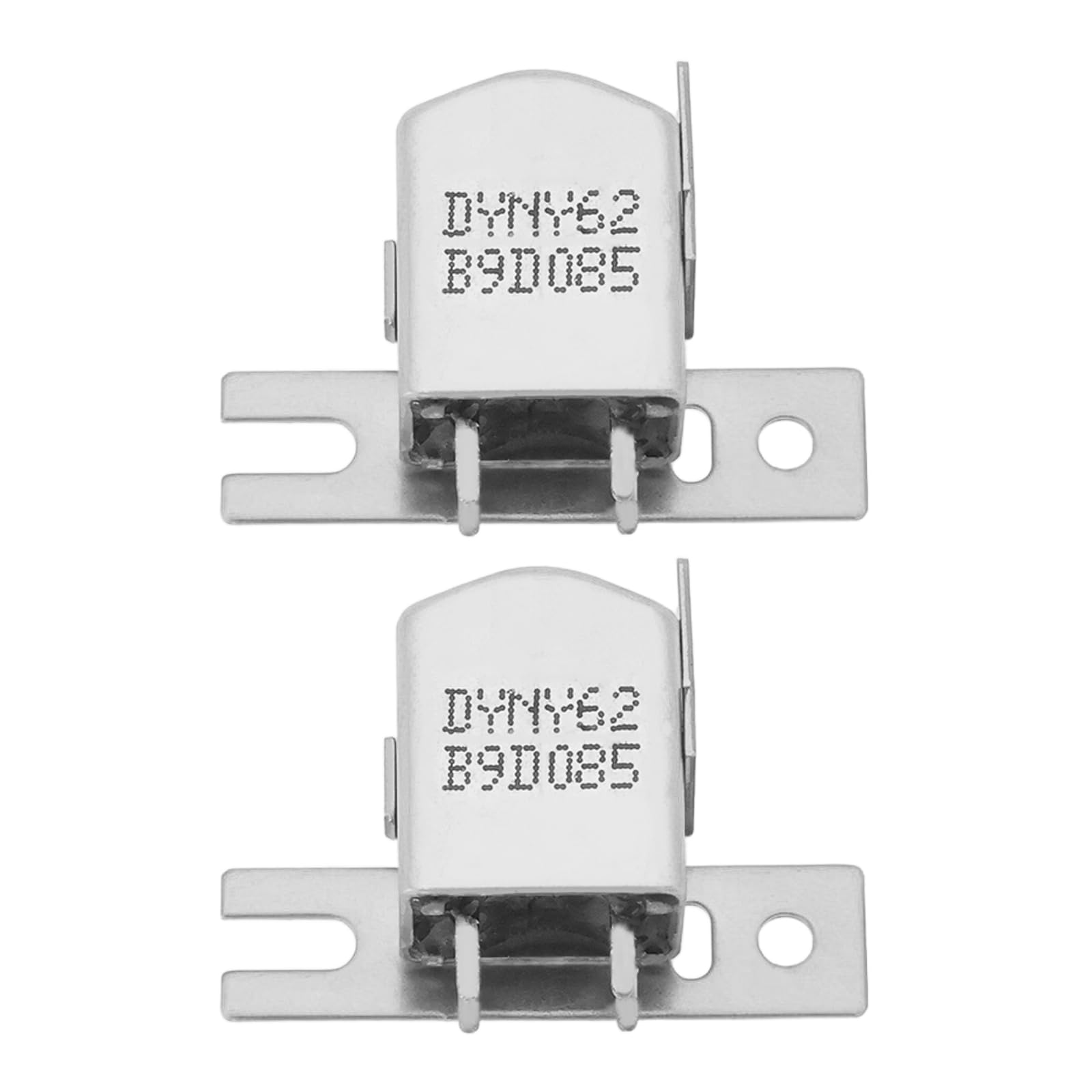 YINETTECH 2Pcs Cassette Tape Record Playback Stereo Head DYNY62 Wear-resistant Magnetic Head Dual Track for Many Vintage Deck Cassette Deck Recorder Part