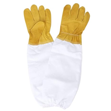 Electomania Beekeeping Supply A Pair of Beekeeping Protective Gloves Beekeepers Glove