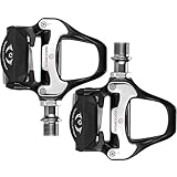 RockBros Road Bike Clipless Pedals with Cleats Set Aluminium Alloy Cycling SPD Pedals