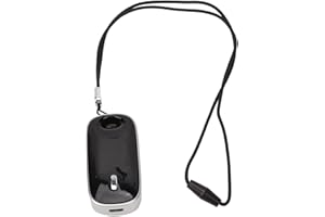 CRYFOKT Portable Air Purifier Necklace, Wearable Negative Ionizer Air Cleaner Ultra Quiet Hanging Neck, Multifunctional Portable Air Freshener for Travel Party Kids Pet (Silver)