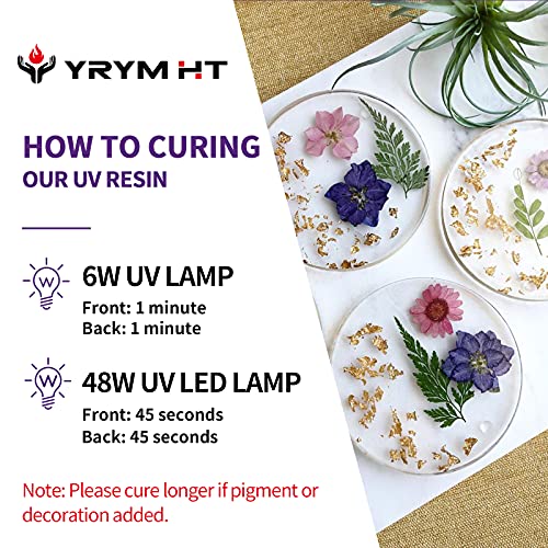 UV Resin 200g Crystal Clear Hard Type Glue Ultraviolet Curing Resin