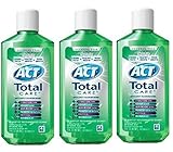 Act Total Care Mouth Rinse Fresh Mint 3 oz Travel Size (Pack of 3)