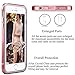 iPhone 6s plus Case,iPhone 6 plus Case,by Ailun,Clear Soft TPU Back&Reinforced Frame PC Frame,Shock-Absorption&Anti-Scratch Bumper,Anti-Fingerprint&Oil Stain Cover[rose gold]