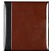 Pinnacle Frames & Accents Two Tone Leather Photo Album, Brown and Black
