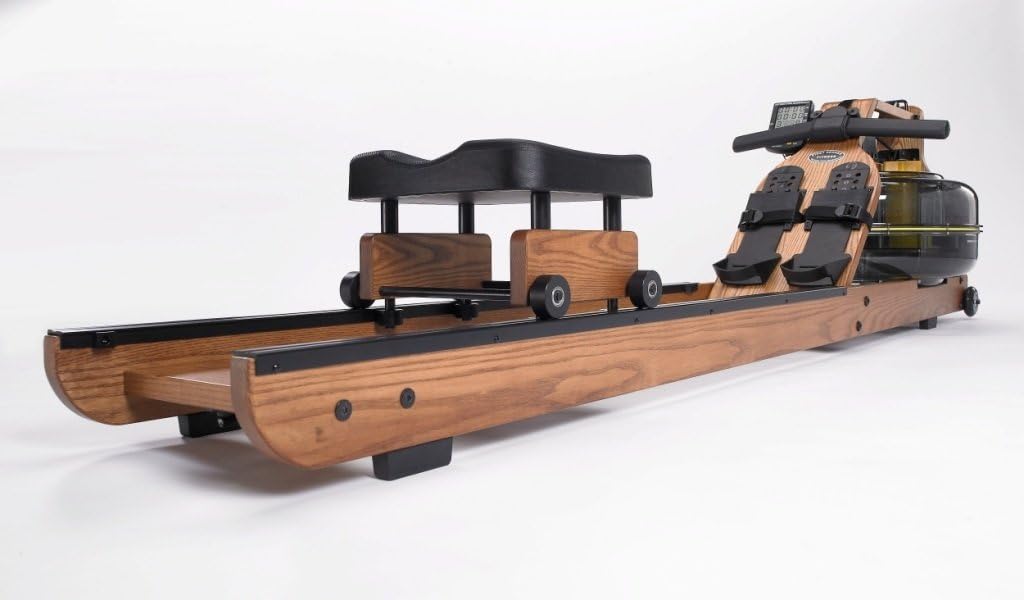 First Degree Fitness Viking 3 AR Rower - Home, Light Institutional Use. World Class FUNCTIONALITY and FINE Wood Design- American Ash Wood