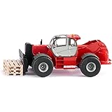 siku 3507 Super Manitou MHT 10230 Telescopic Handler, Red